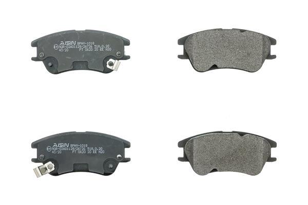 Jeu de 4 plaquettes de frein AISIN ref. BPHY-1018